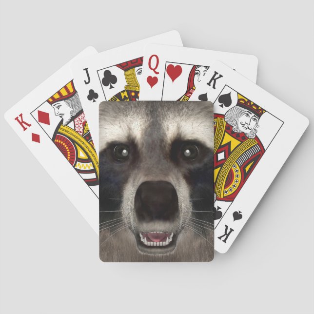 Raccoon Poker Cards (Back)