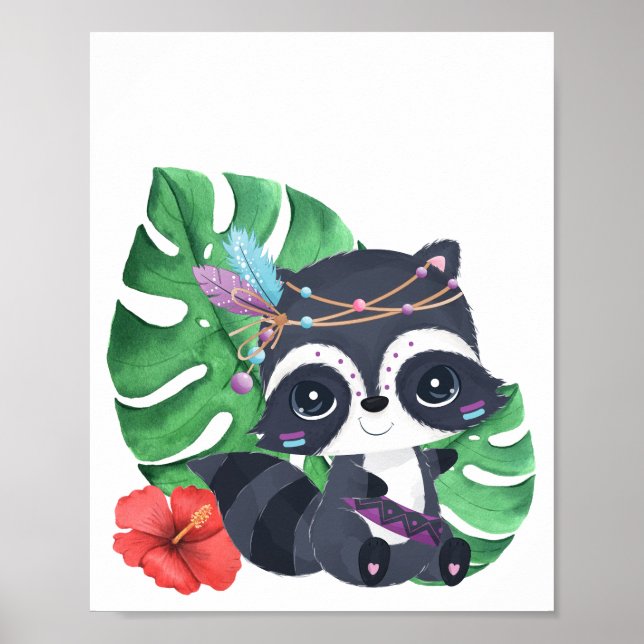 Raccoon Poster (Front)