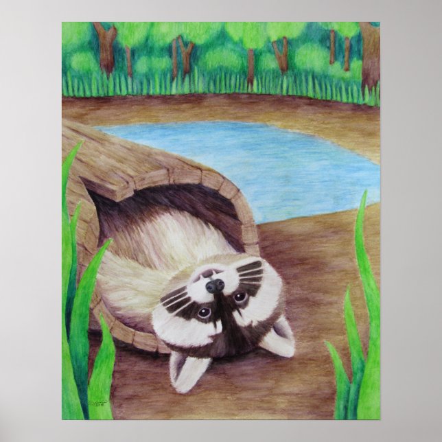 Raccoon Poster (Front)