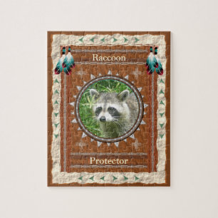 Raccoon Protector Energy Jigsaw Puzzle