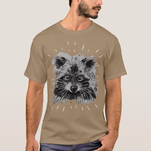 Raccoon Raccoon Ferret Lynx Trash Panda 1  T_Shirt