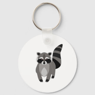 Raccoon Rascal Keychain