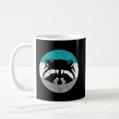 Raccoon Retro Gift For Men Or Boys Coffee Mug
