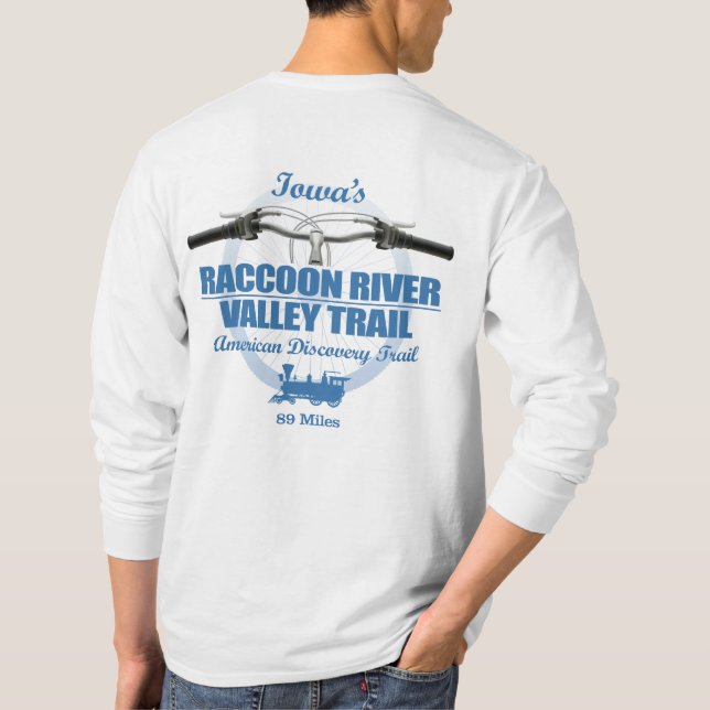 Raccoon River Valley Trail (H2) T-Shirt (Back)