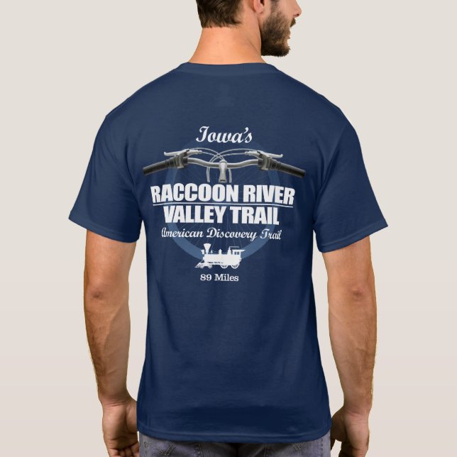 Raccoon River Valley Trail (H2) T-Shirt (Back)
