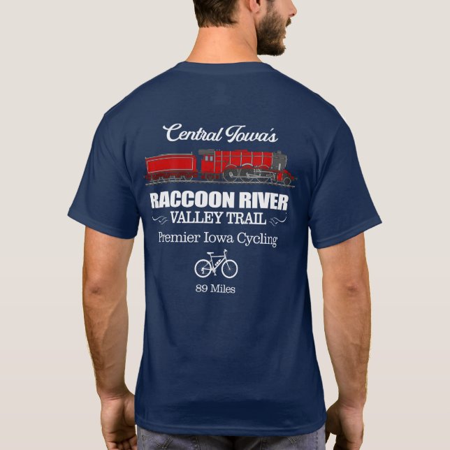 Raccoon River Valley Trail (RT2) T-Shirt (Back)