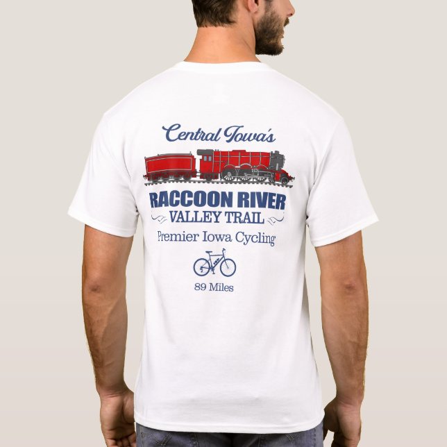 Raccoon River Valley Trail (RT2) T-Shirt (Back)