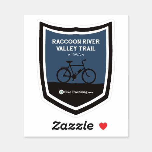 Raccoon River Valley Trail Sticker