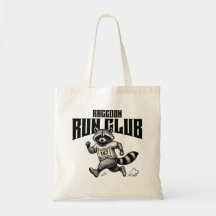 "Raccoon Run Club Marathon Retro Trash Panda Runne