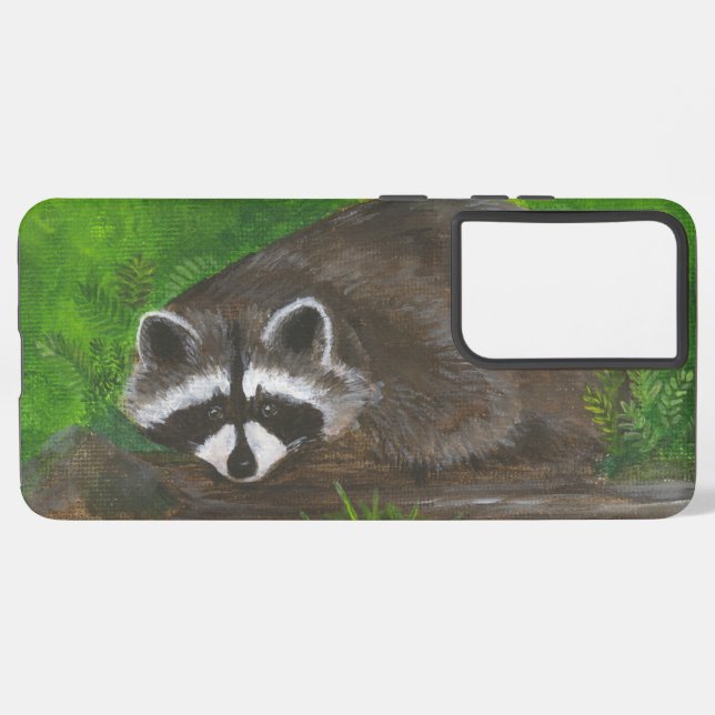 Raccoon Samsung Galaxy Case (Back Horizontal)
