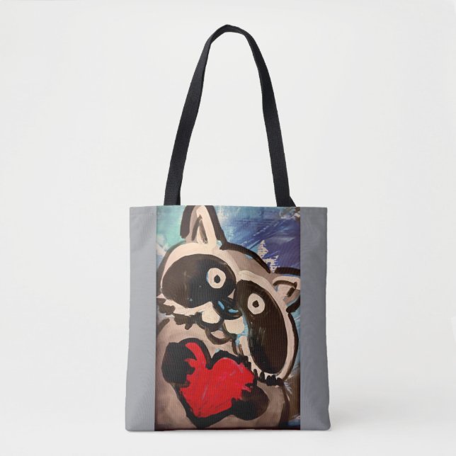 Raccoon Shoulder Bag (Front)