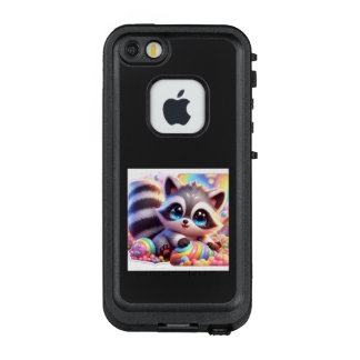 Raccoon Smile💛 LifeProof FRĒ iPhone SE/5/5s Case