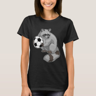Raccoon Soccer player Soccer T-Shirt