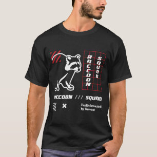 Raccoon Squad Wild Animal Forest Nature T-Shirt