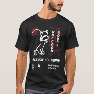 Raccoon Squad Wild Animal Forest Nature T-Shirt