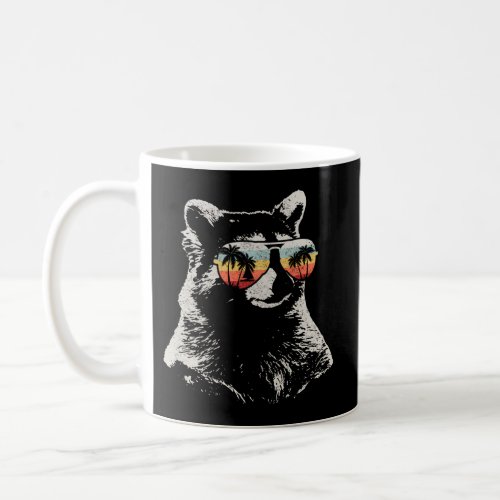Raccoon Sunglasses Coffee Mug