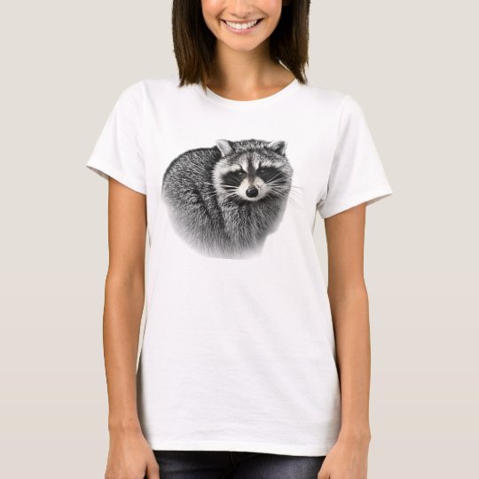 raccoon in collared shirt