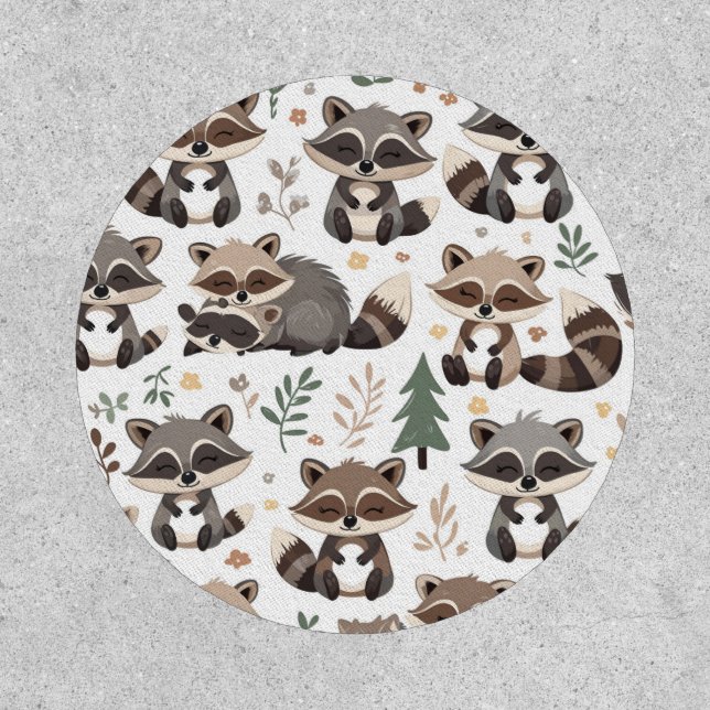 Raccoon theme patch (Front)