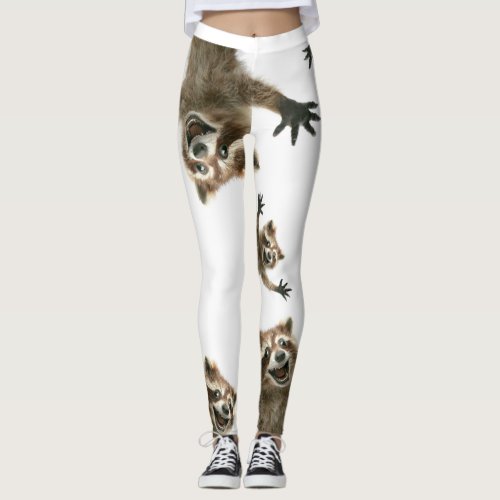 Raccoon tights  So youll never be alone Leggings