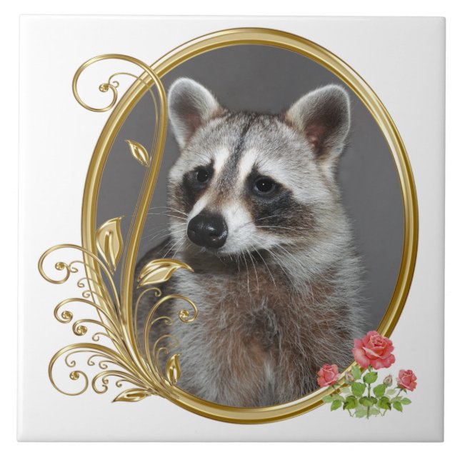 Raccoon Tile (Front)