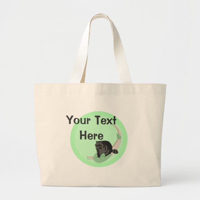 Raccoon Tote Bag (Front)