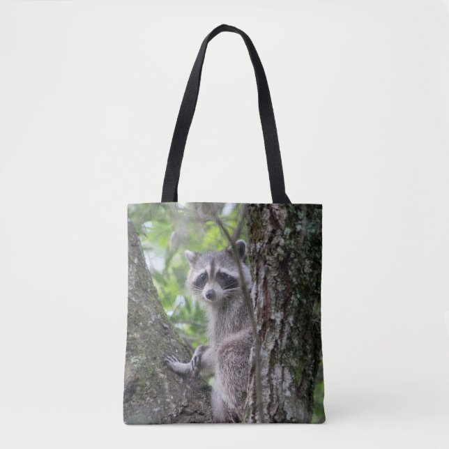 Raccoon Tote Bag (Front)