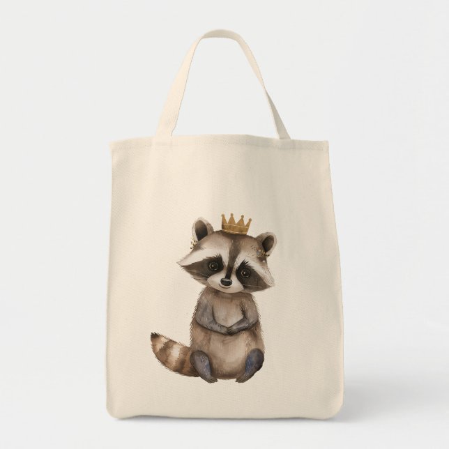 Raccoon Tote Bags (Front)