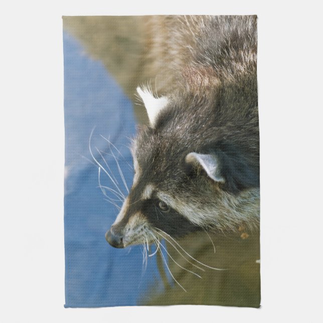 Raccoon Towel (Vertical)