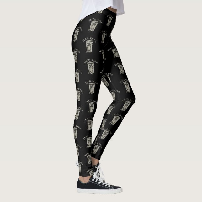 Raccoon Trash Panda Leggings (Right)