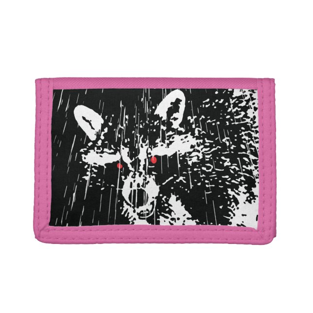 Raccoon Tri-fold Wallet (Front)