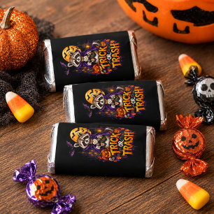 Raccoon Trick or Trash Vampire Halloween favors