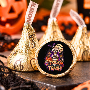 Raccoon Trick or Trash Vampire Halloween Hershey®'s Kisses®