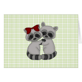 Raccoon Twins Cards