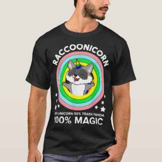 Raccoonicorn magic Classic TShirt