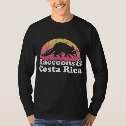 Raccoons and Costa Rica Raccoon T_Shirt