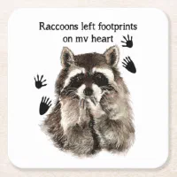 Raccoon Sticker - Two Little Fruits