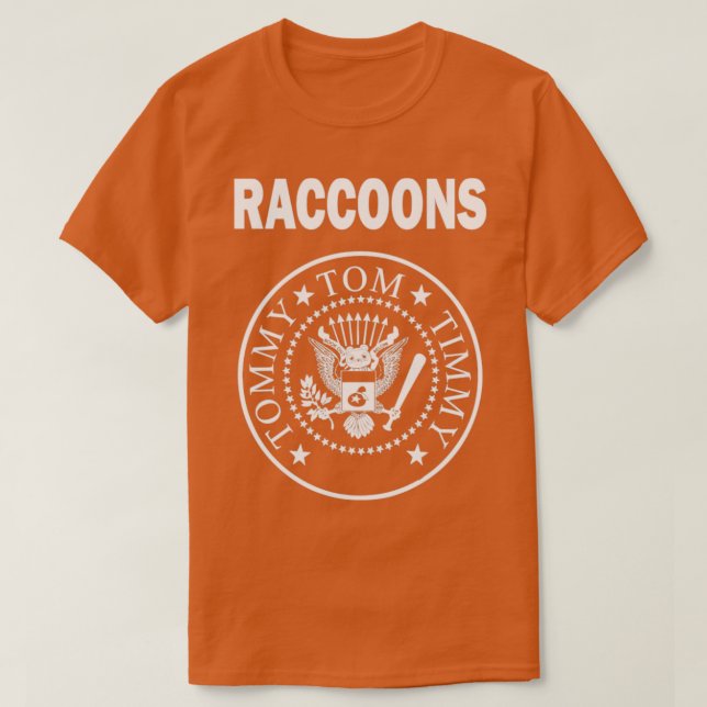 Raccoons T-Shirt (Design Front)