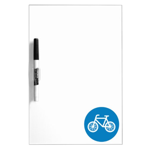 Race a bicycle Dry_Erase board