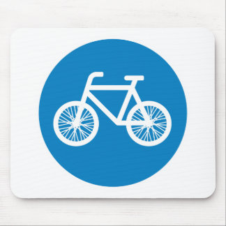 Race a bicycle mouse pad
