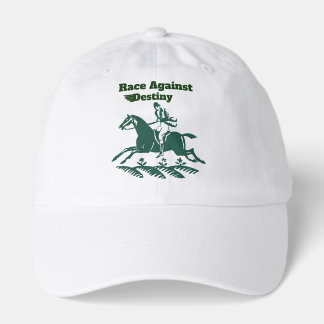 Race Against Destiny – Vintage Equestrian Graphic Hat