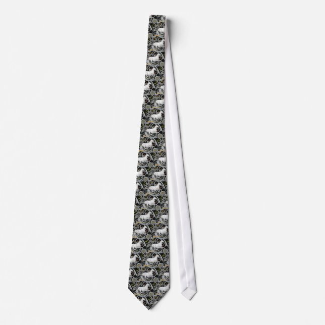 Race Against Time Neck Tie (Front)