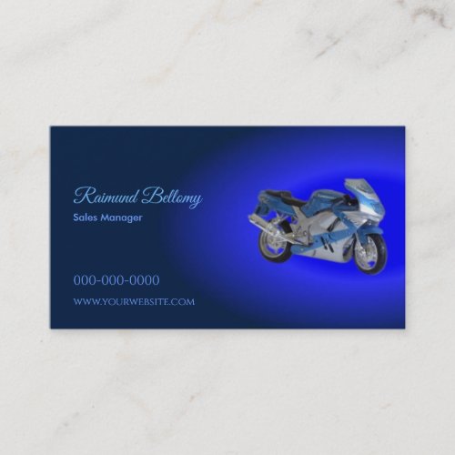 Race Bike Business Card