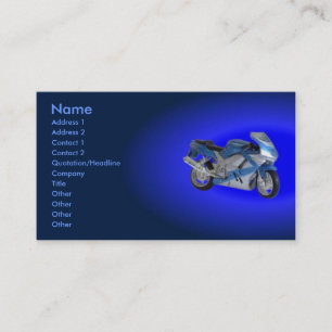 Race Bike Profile Card