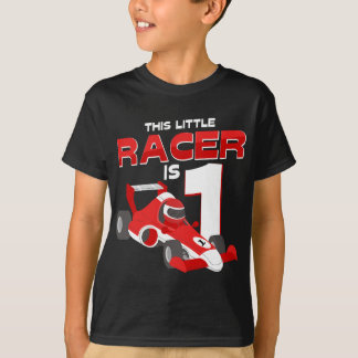 Race Car 1st Birthday Costume This Little Racer Is T-Shirt