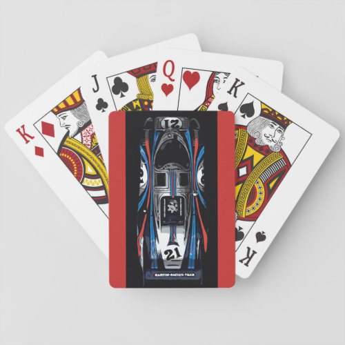 RACE CAR _ 21 PLAYING CARDS