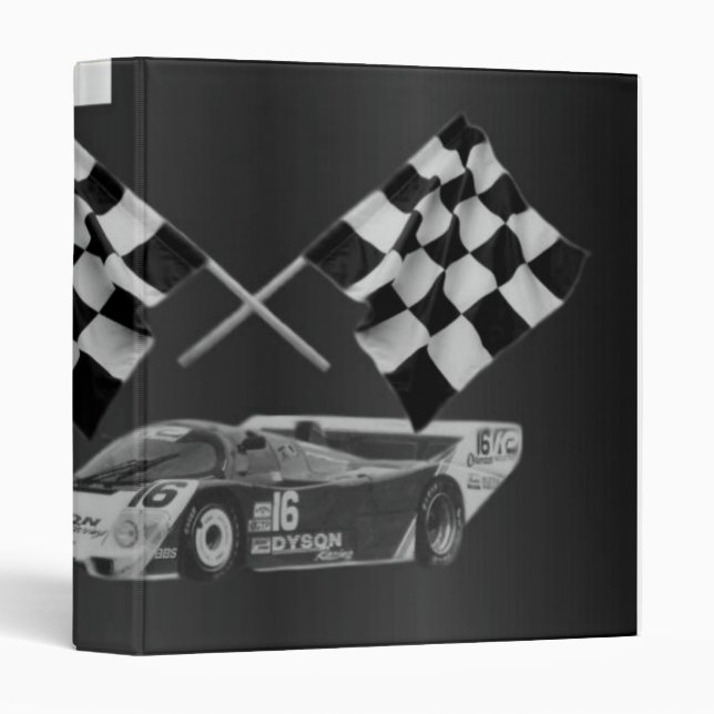 Race Car Avery Binder (Front/Spine)