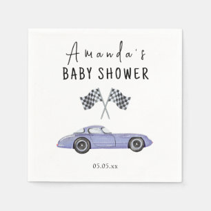 Race car Baby Shower Napkins