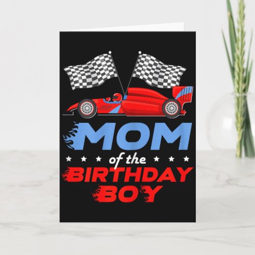 Race Car Bday Party Racing Cute Mom Of The Birthda