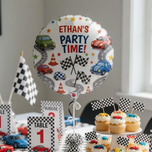 Race Car Birthday Balloon | Car Party