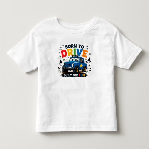  Race Car Birthday Outfit For Speed Lovers Toddler T-shirt